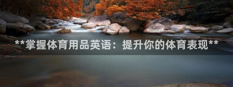 欧陆娱乐挂机怎么玩的：**掌握体育用品英语：提升你的
