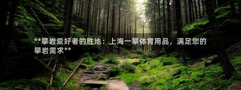欧陆娱乐客服电话号码：**攀岩爱好者的胜地：上海一攀