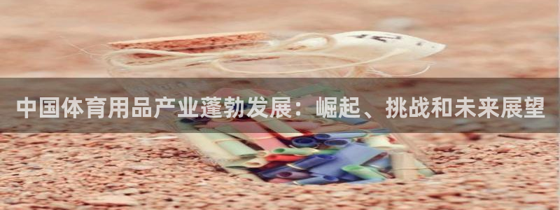欧陆娱乐平台咋样啊安全吗：中国体育用品产业蓬勃发展：