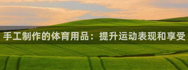 欧陆娱乐平台总代理：手工制作的体育用品：提升运动表现