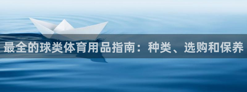 欧陆娱乐登录官网：最全的球类体育用品指南：种类、选购