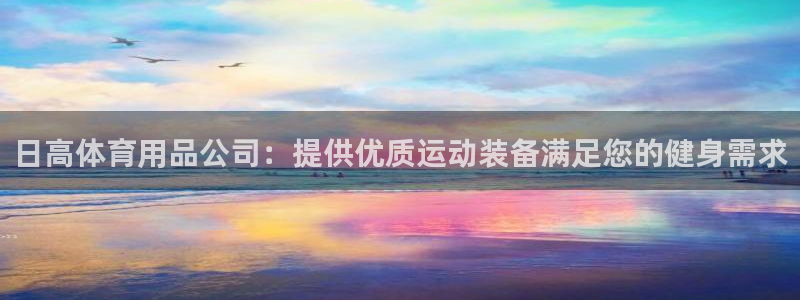 欧陆娱乐招商主管：日高体育用品公司：提供优质运动装备
