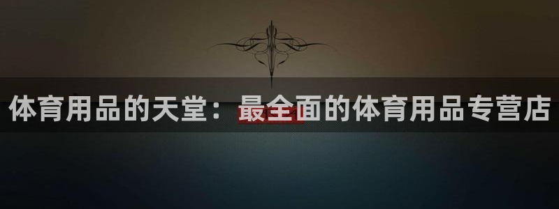 欧陆娱乐登录测速软件：体育用品的天堂：最全面的体育用