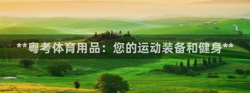 欧陆娱乐微信众：**粤考体育用品：您的运动装备和健身
