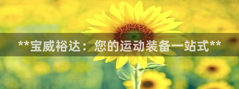 欧陆娱乐是真的假的：**宝威裕达：您的运动装备一站式**