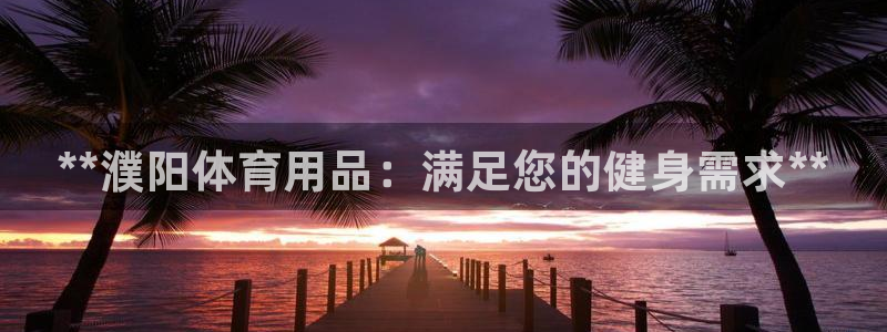 欧陆娱乐挂机项目：**濮阳体育用品：满足您的健身需求
