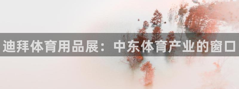 欧陆娱乐怎么注册账号：迪拜体育用品展：中东体育产业的窗口