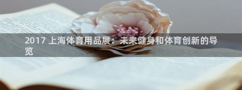 欧陆娱乐的故事：2017 上海体育用品展：未来健身和体育创新